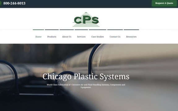 Chicago Plastic Systems website after