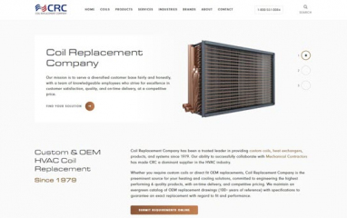 Coil Replacement website