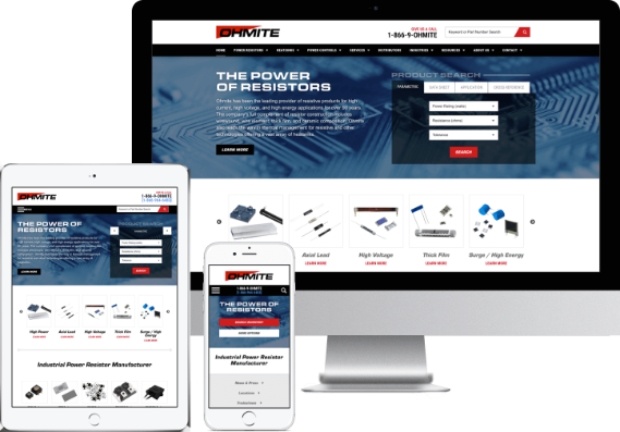 Ohmite Mfg. – WebAward Winner, Best Catalog Website
