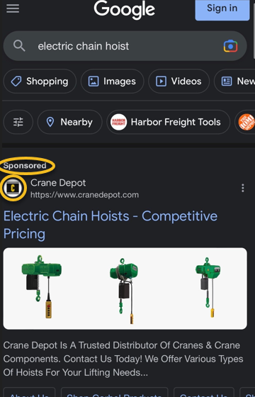 Google has changed "Ads" to "Sponsored" on mobile.